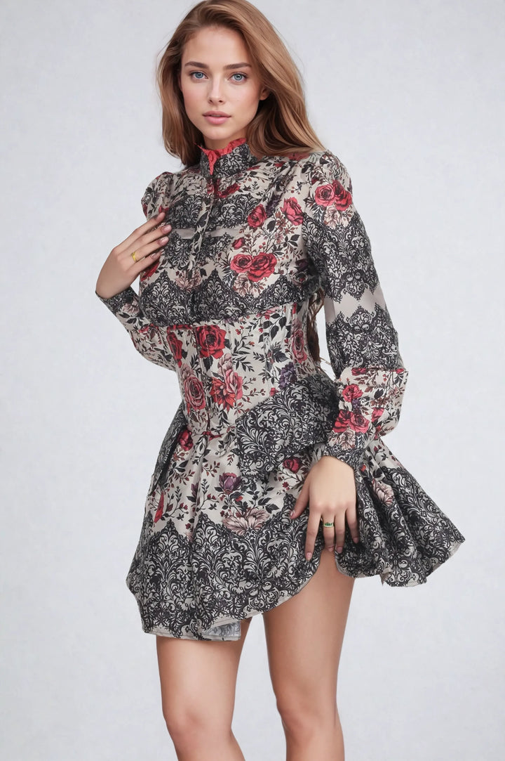 Ethel Gothic Lace Nocturne Costume Set