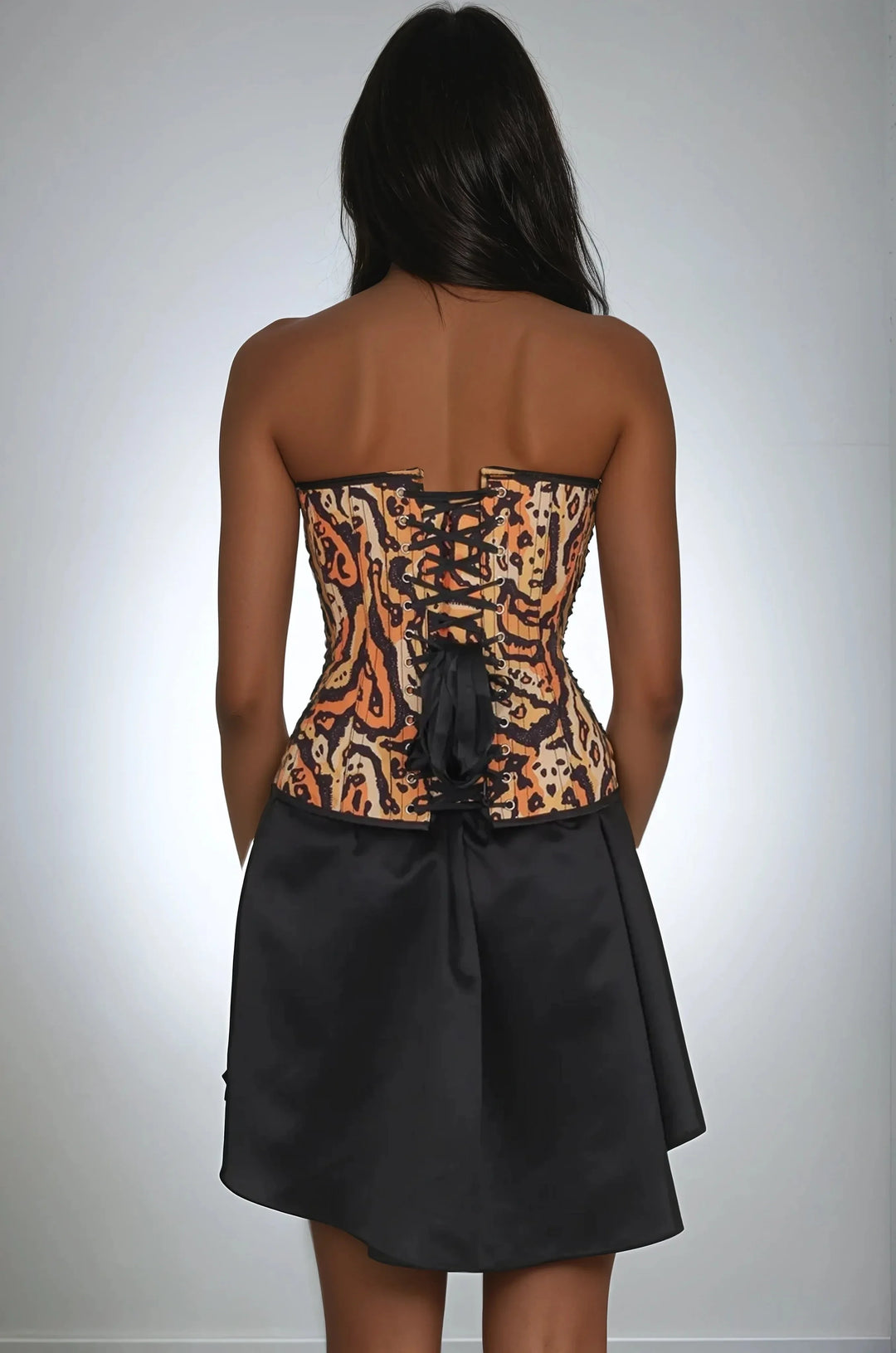 Brynleigh Luxe Animal Skin Pattern Corset