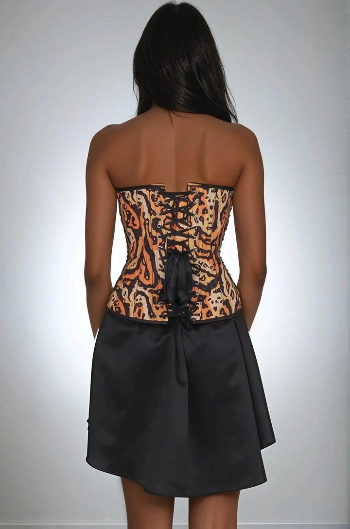 Brynleigh Luxe Animal Skin Pattern Corset