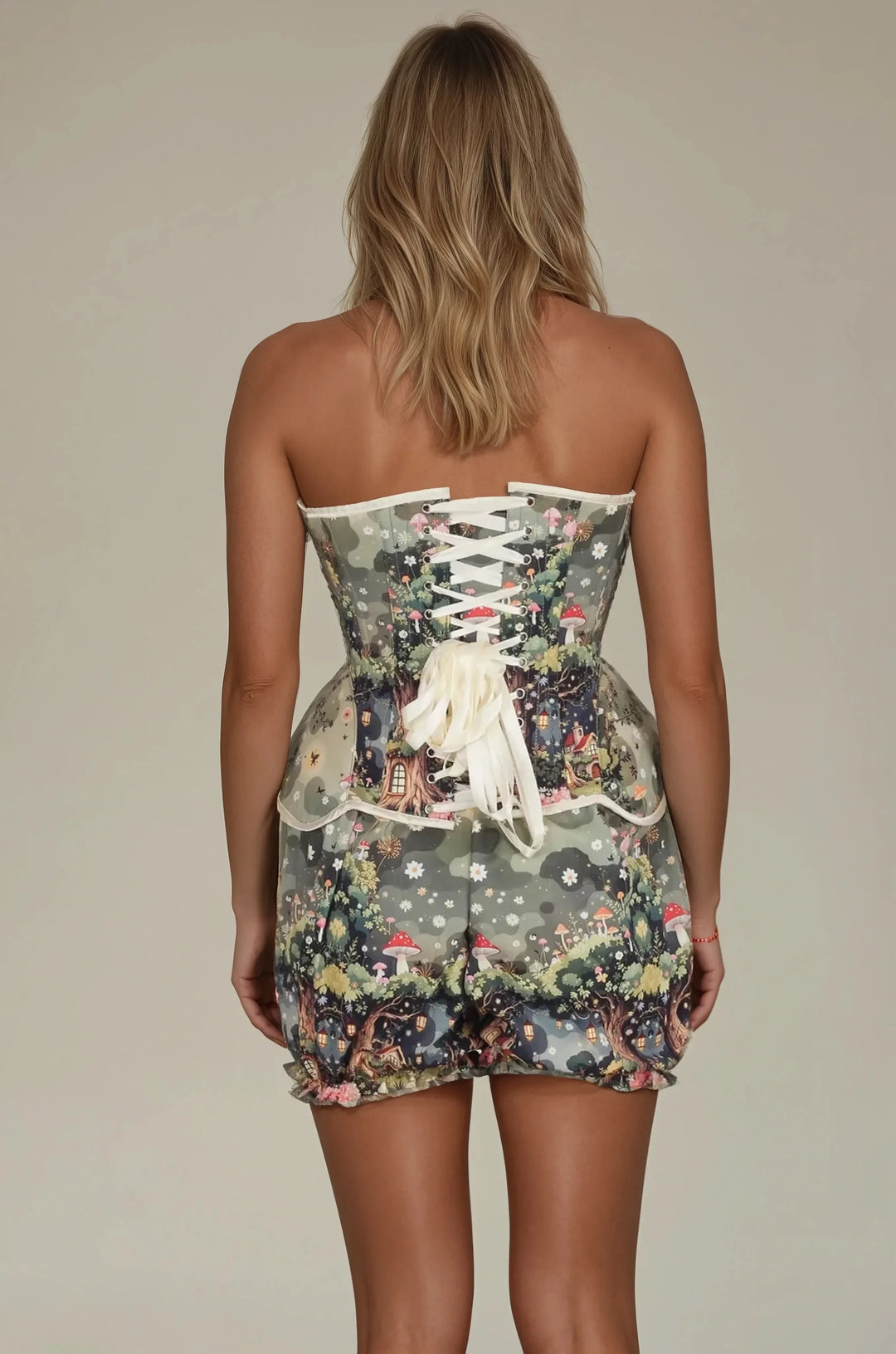 Pearlene Ghibli’s Whimsical World Custom Made Corset