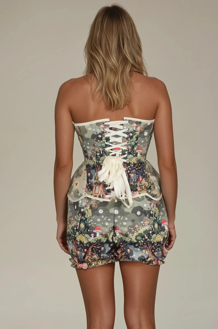 Pearlene Ghibli’s Whimsical World Custom Made Corset