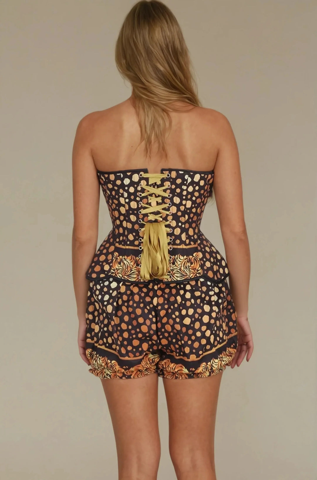 Jenna Golden Luxe Leopard Corset