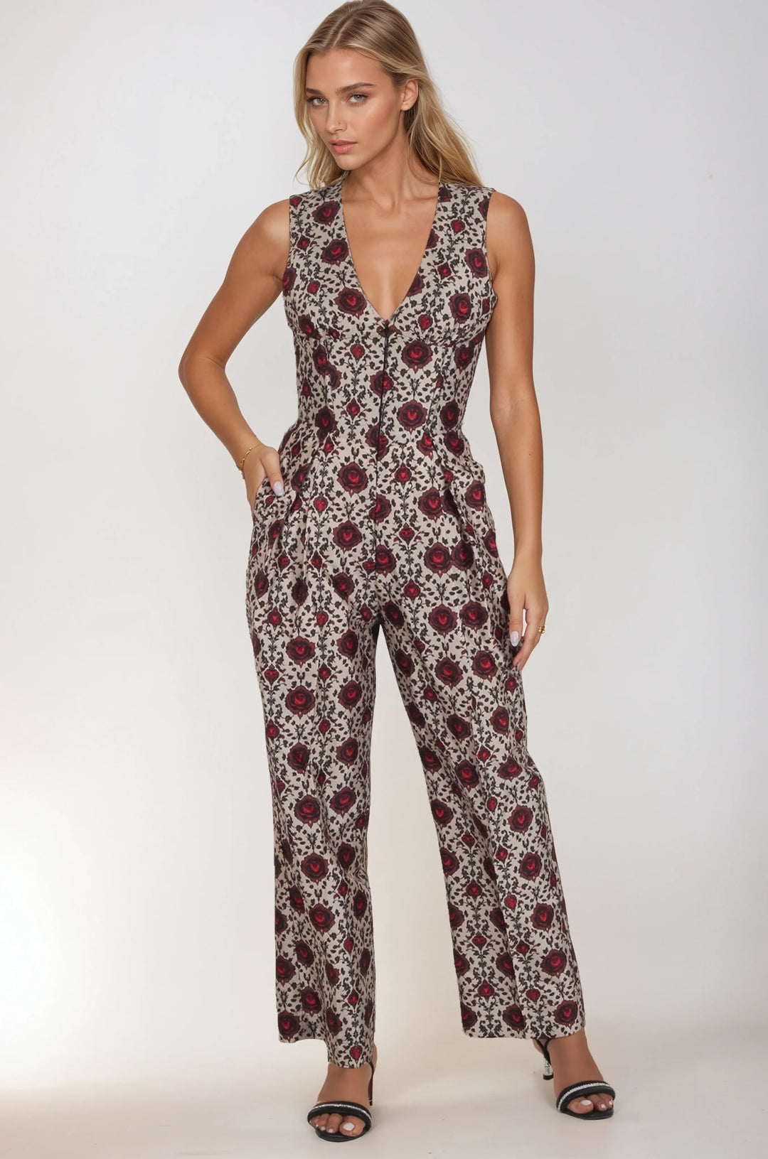 Alani Rose Garden Corset Jumpsuit