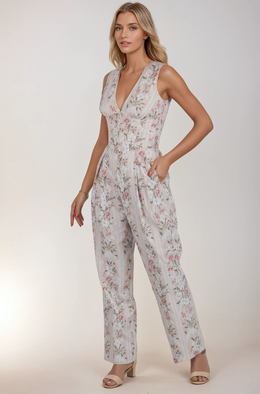 LUXE NOIR CORSET JUMPSUIT