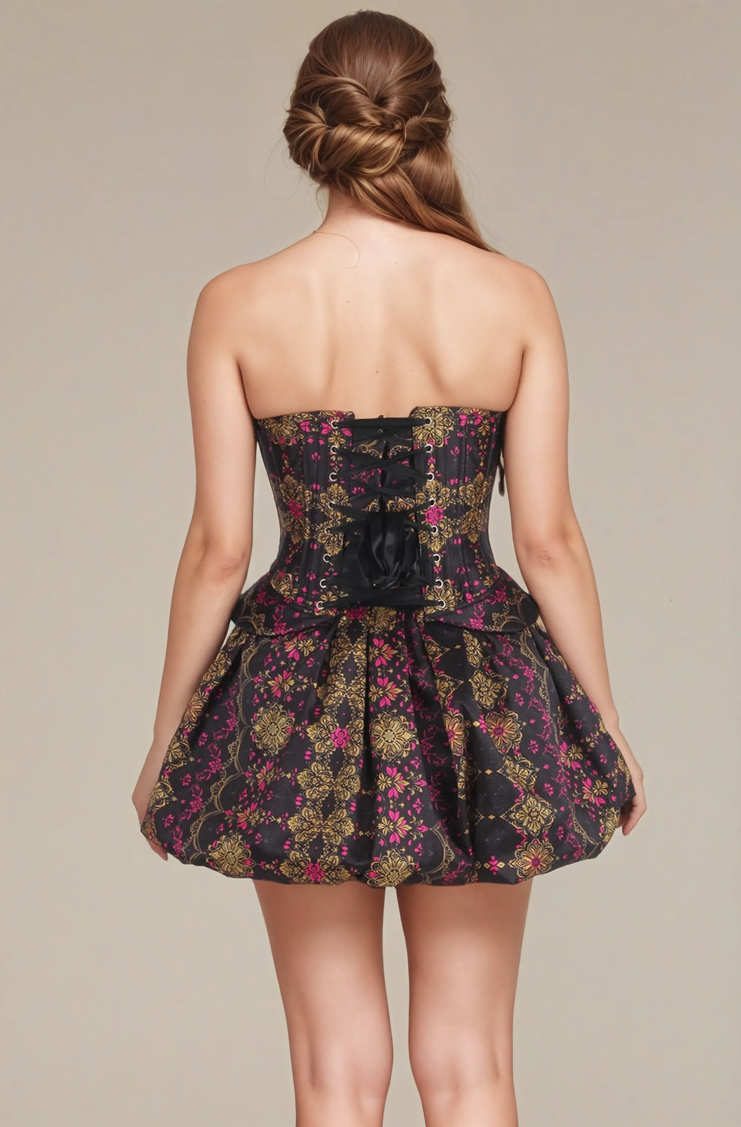 Presley Lace Ensemble Corset and Skirt Co-Ord Set