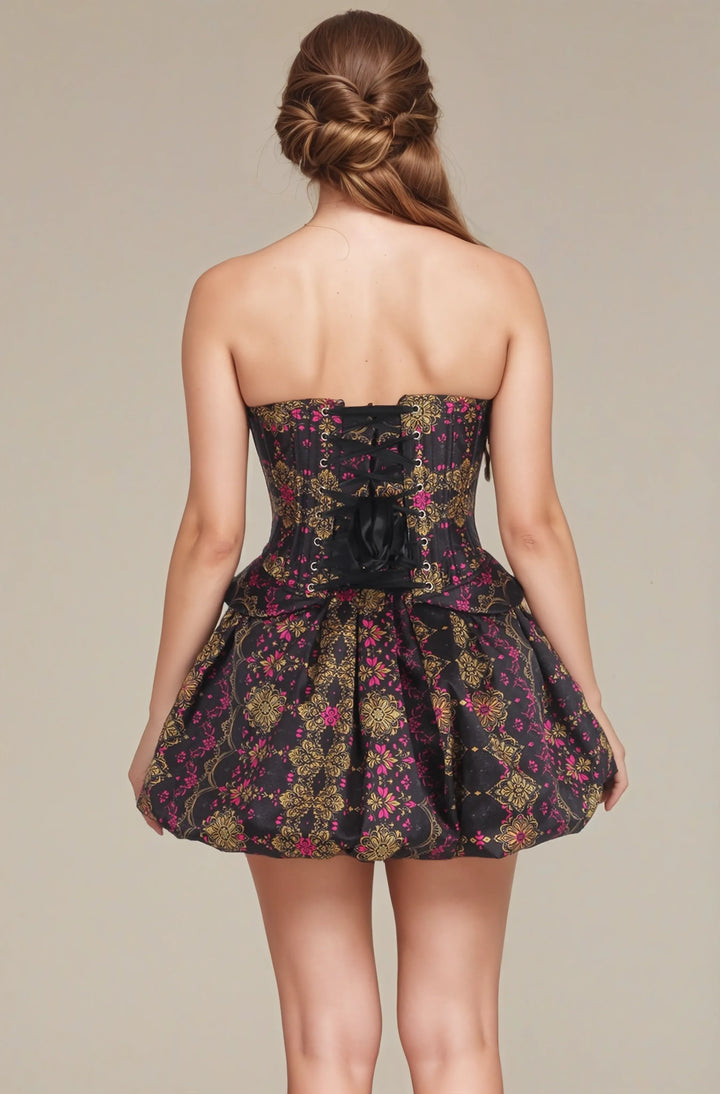 Presley Lace Ensemble Corset and Skirt Co-Ord Set