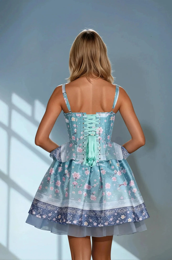 Kymber Corset Top and Skirt Co-Ord Set