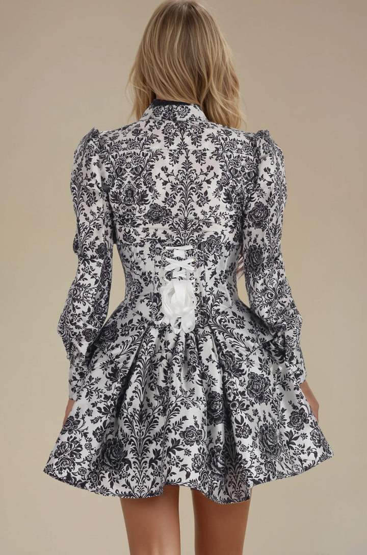 Wanette Noir Victorian Lace Costume Set