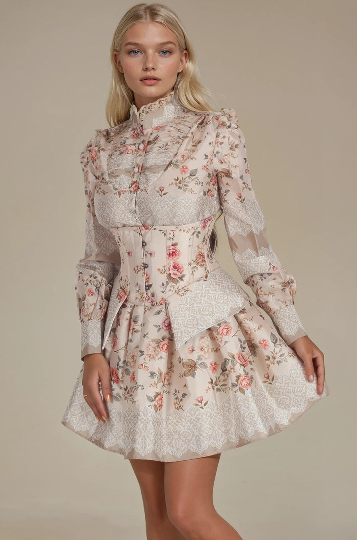 Sanny Antique Garden Underbust Corset