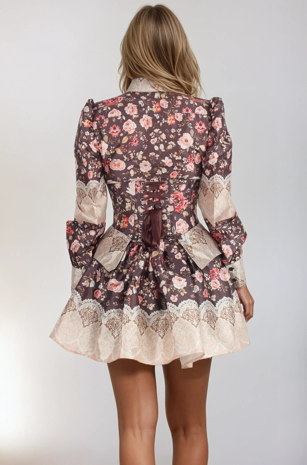 Chellsie Victorian Rose Lace Costume Set