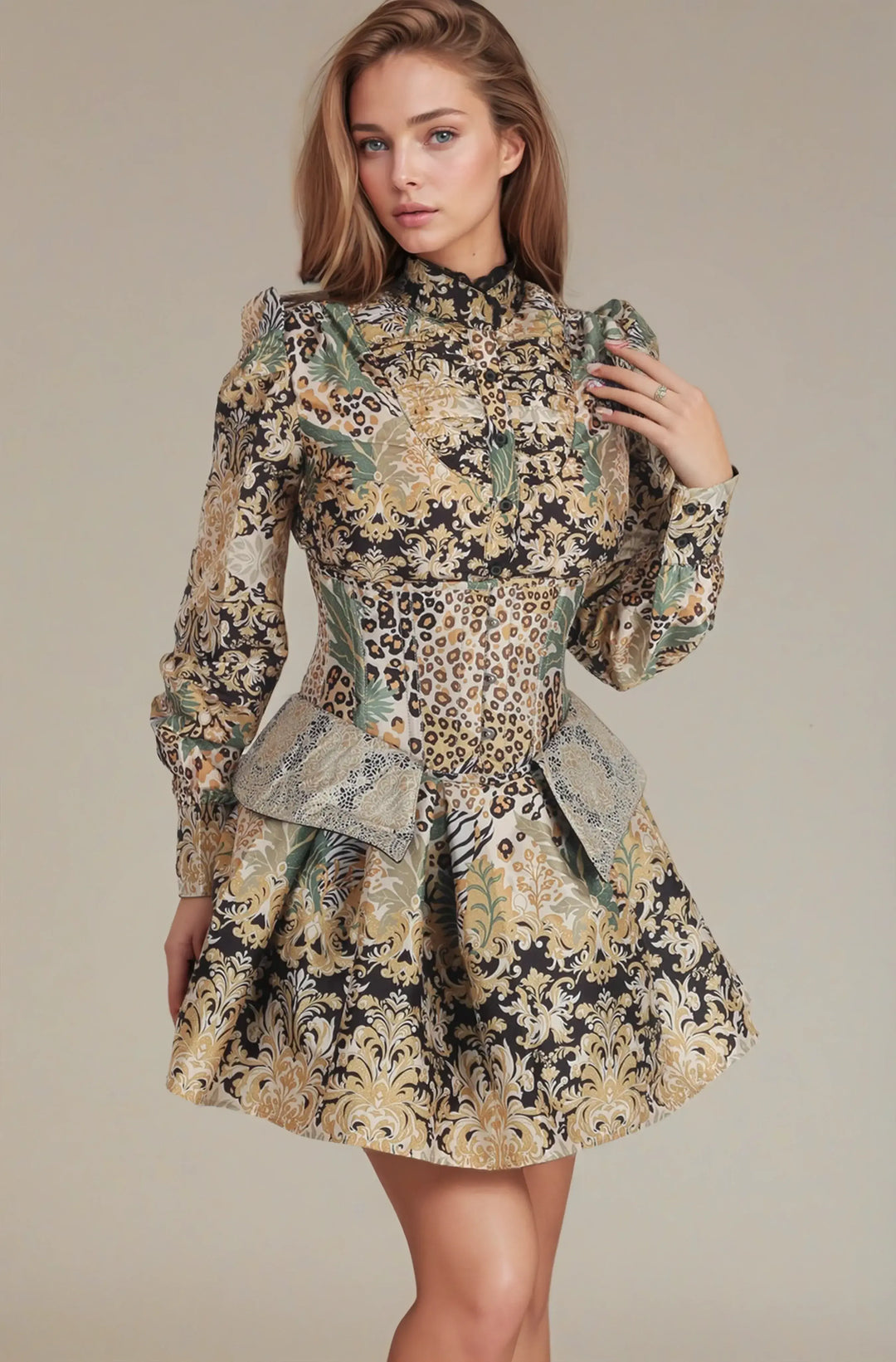 Breauna Baroque Wildscape Costume Set