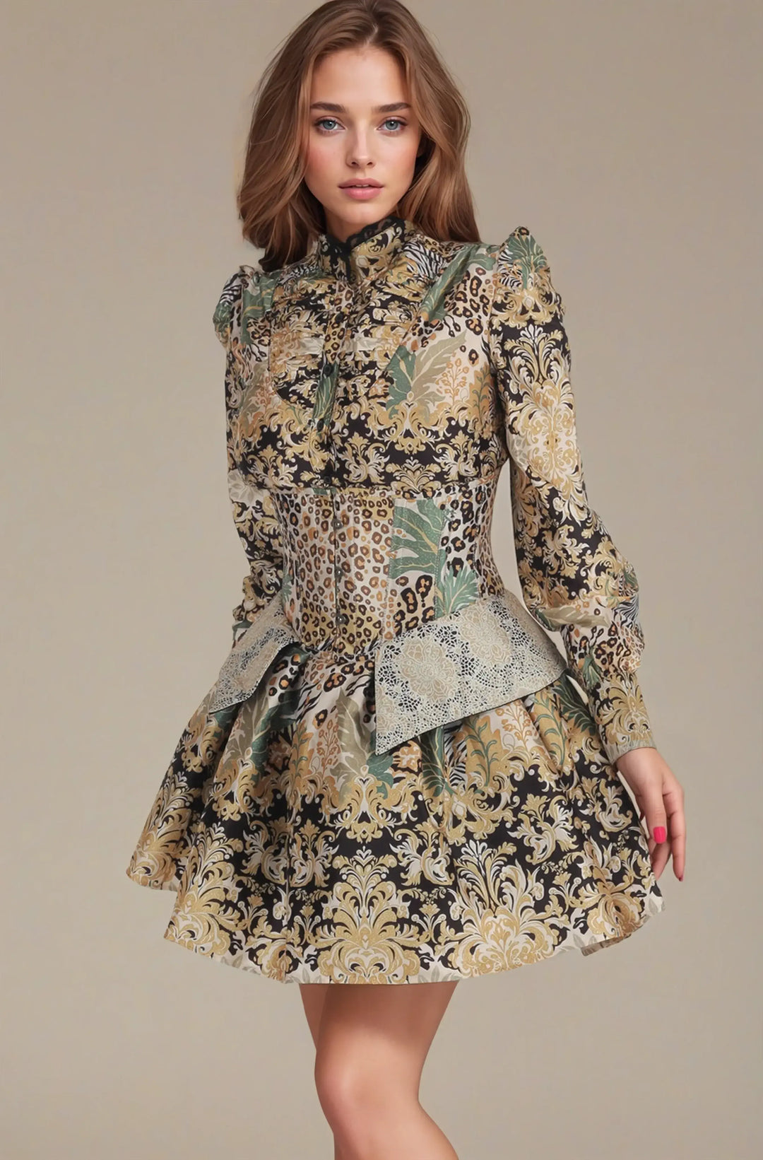 Breauna Baroque Wildscape Costume Set
