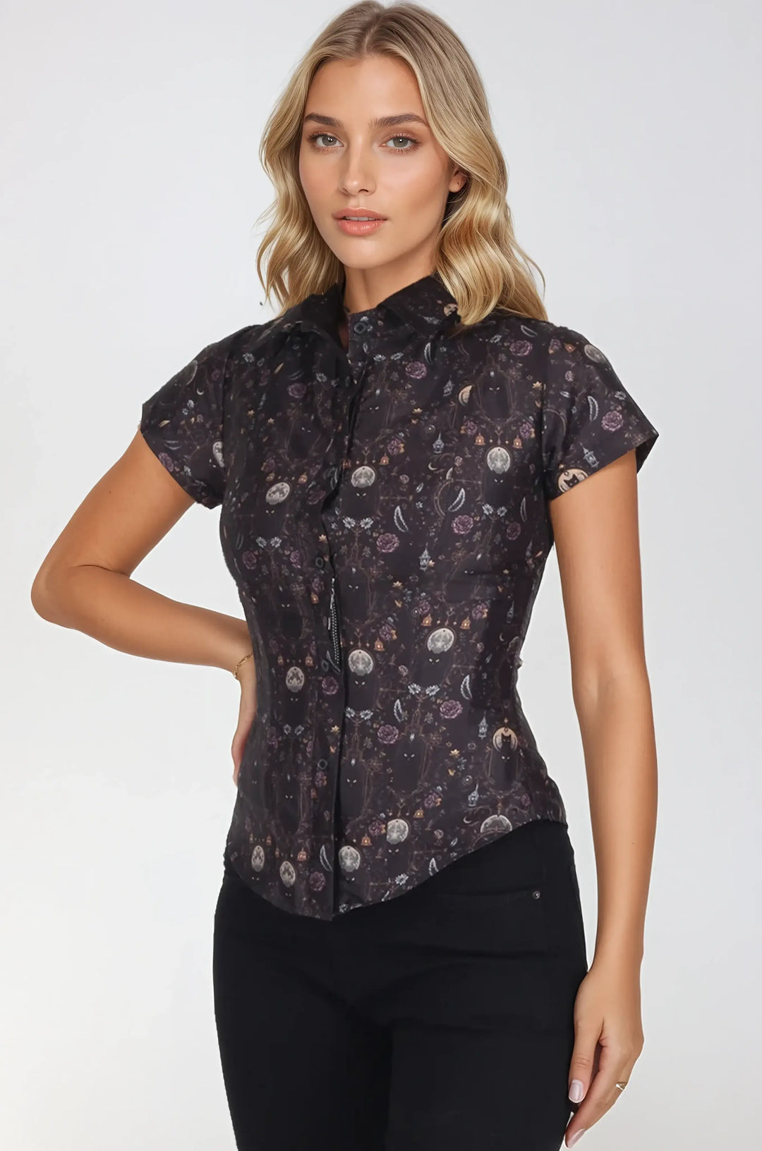 Sharina Celestial Inspired Corset Shirt
