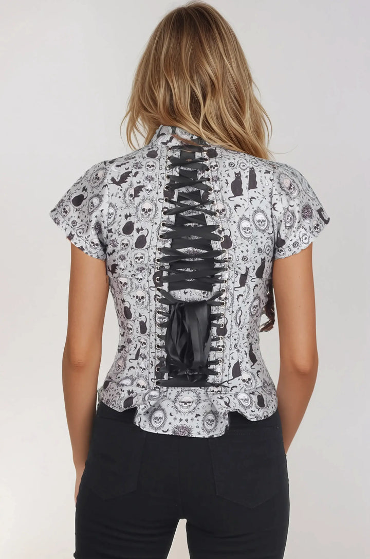 Sachiko Gothic Inspired Corset Shirt
