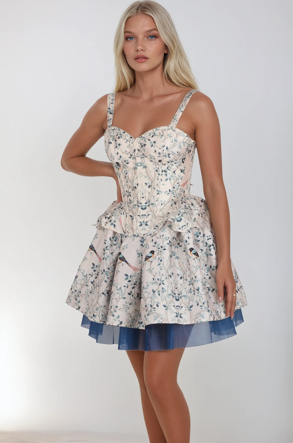 Corset top and skirt co ord