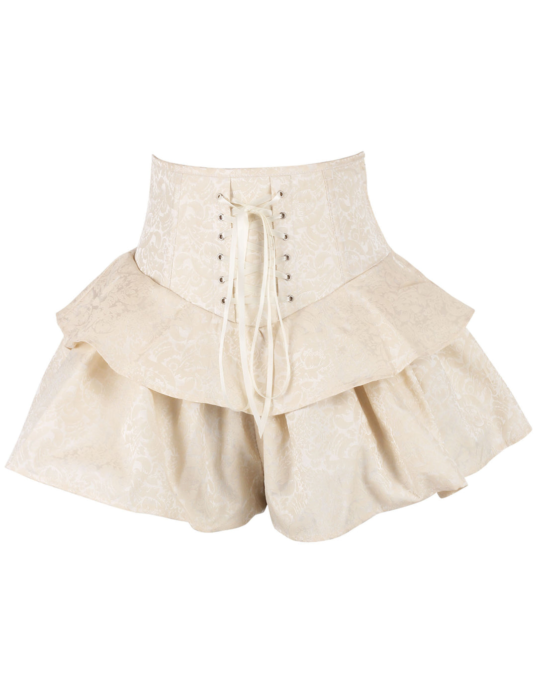 Hadly Ivory Brocade Corset Skirt