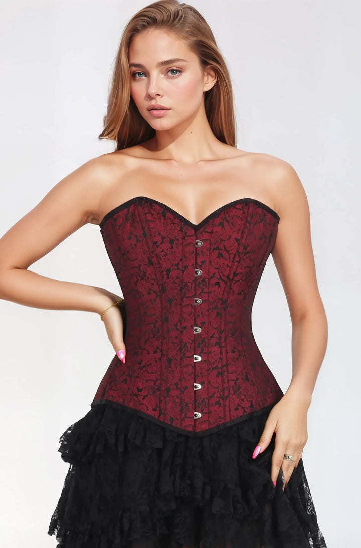 Harly Borcade Overbust Corset