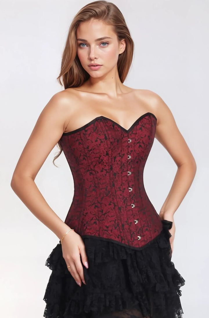 Harly Borcade Overbust Corset