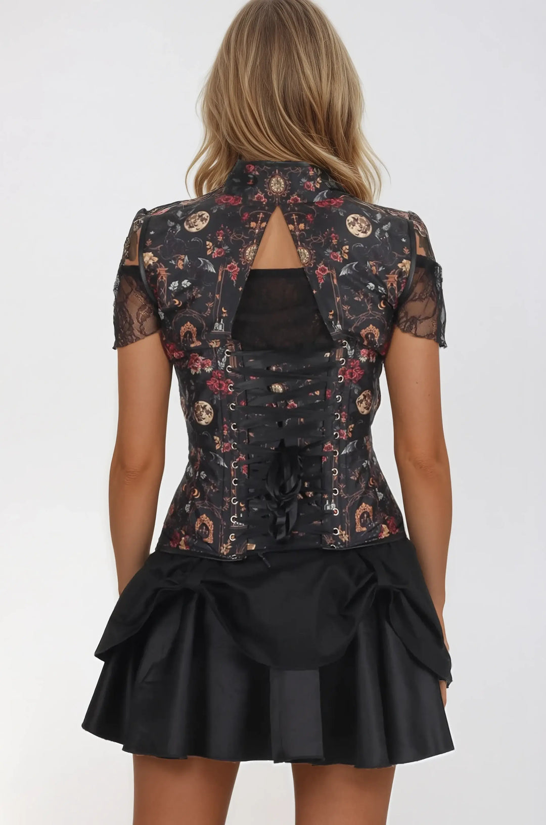 Chesni Gothic Moonlit Underbust Corset