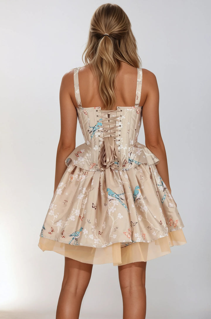Janais Songbird Blossom Corset Co-Ord Set