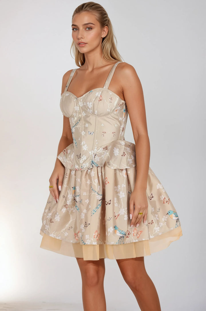 Janais Songbird Blossom Corset Co-Ord Set