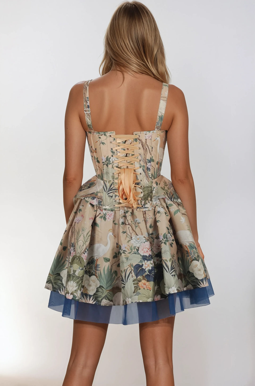 Miabella Botanical Garden Corset Co-ord Set