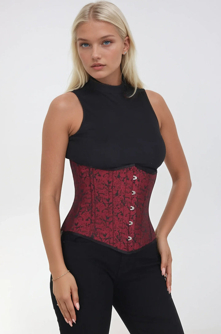 Kindall Brocade Underbust Corset