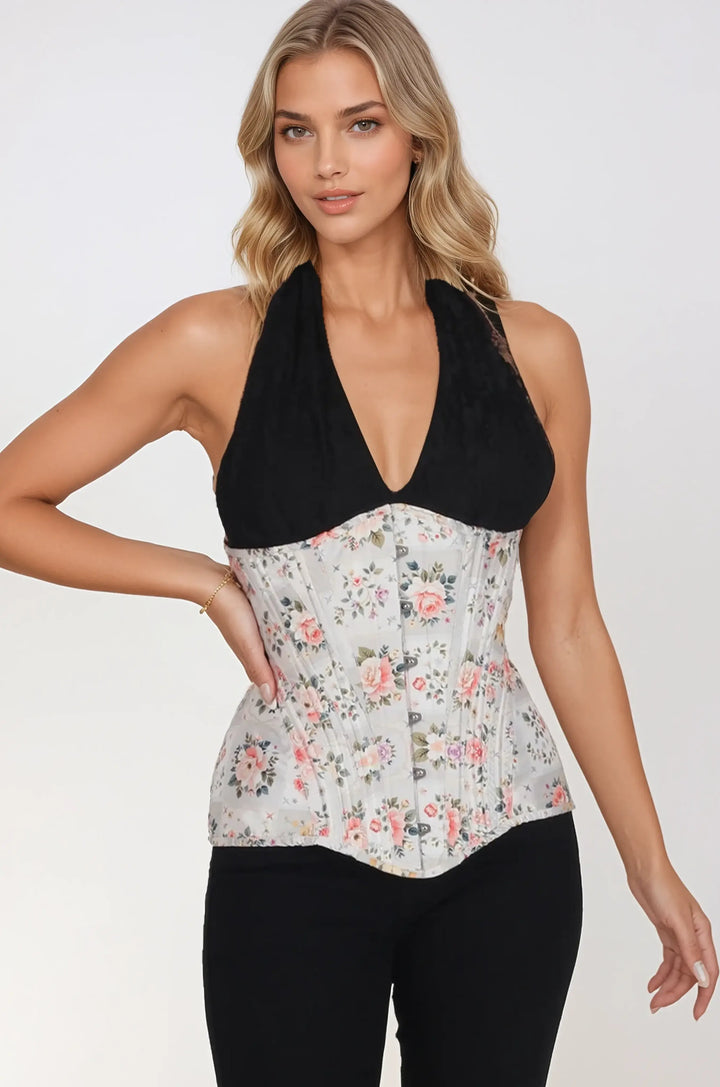 Brandie Waist Trainer Floral Corset