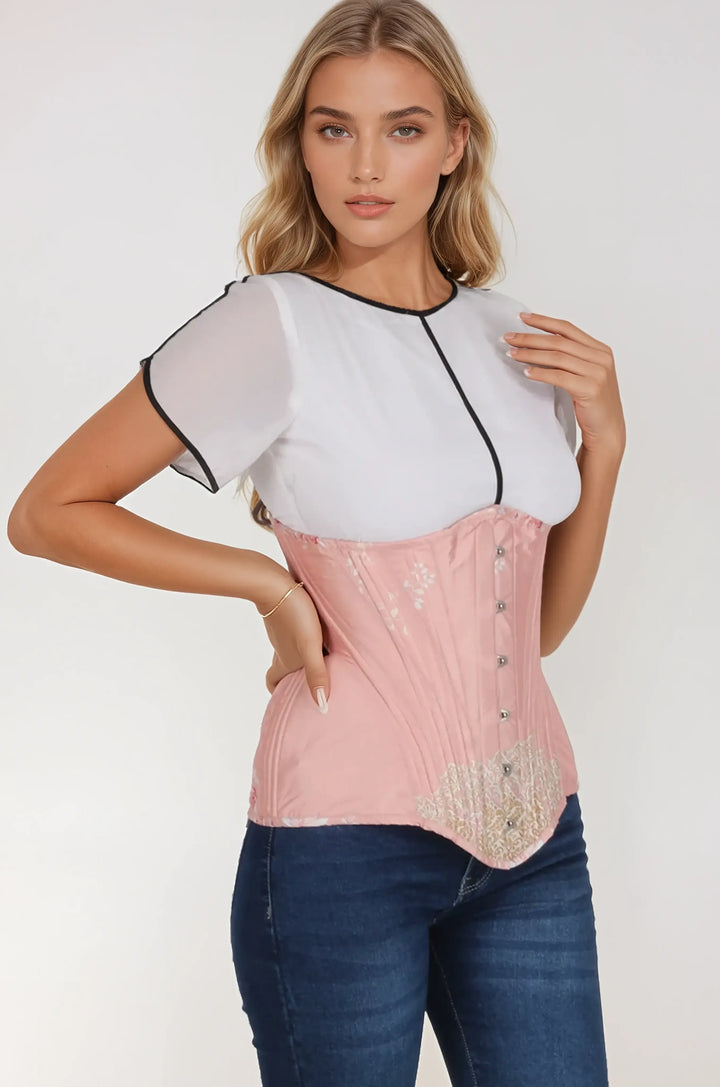 Claramae Floral Waist Trainer Corset